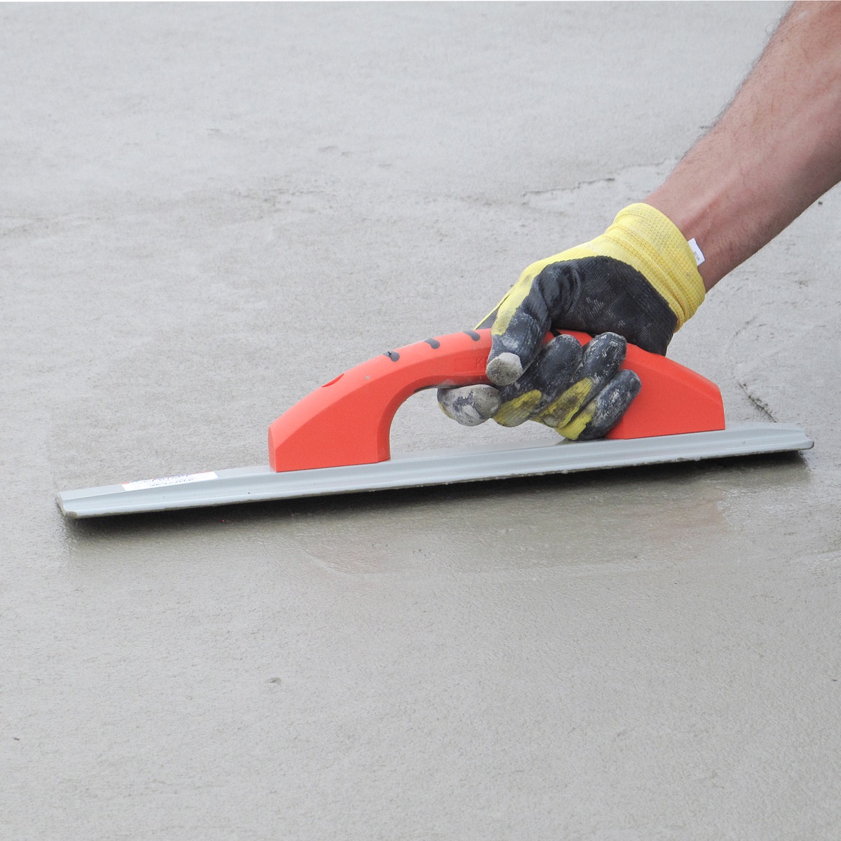 Magnesium Hand Trowels Square-Square. These Kraft hand tools are used by concrete professionals to work and finish areas around the slab edges. Available from Speedcrete, United Kingdom.