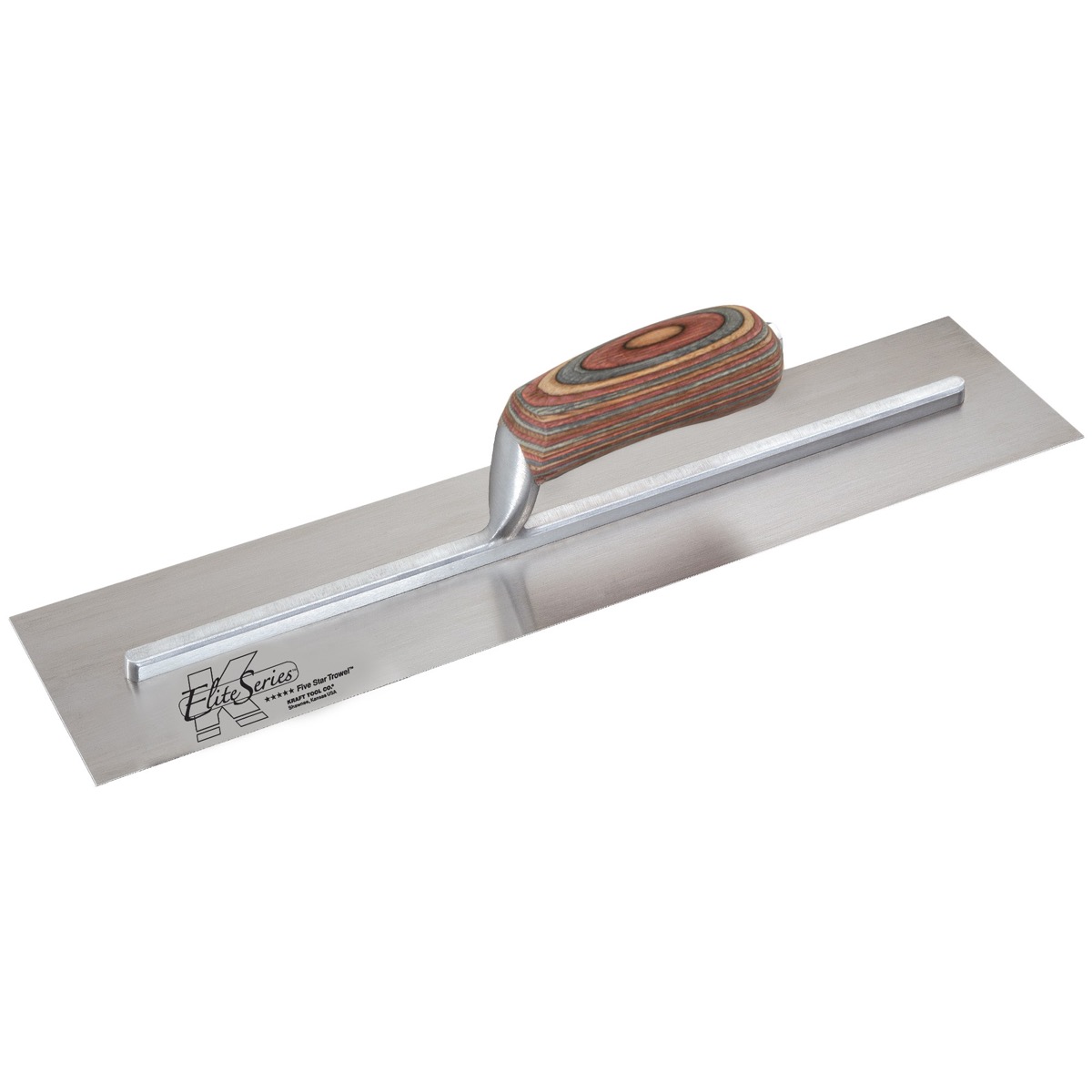 Elite Concrete Carbon Steel Trowels Wooden Handle