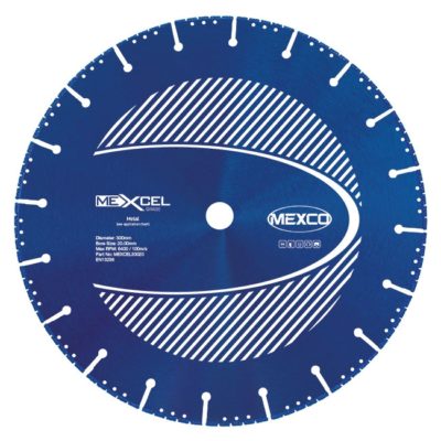 Mexco MEXCEL 300mm Diamond Blade - 20mm Bore