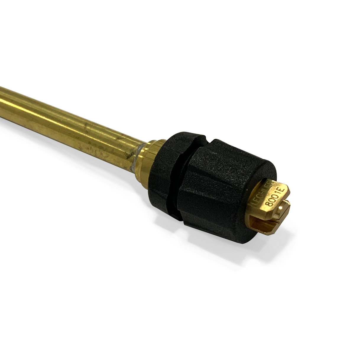 Mesto Spray Wand 3655 Flat Spray Nozzle. Mesto Sprayer spare part and accessory is made from brass and has a curved end. This lance which measures 50cm in length comes complete with a flat spray plastic and brass spray nozzle which produces a flat jet rec