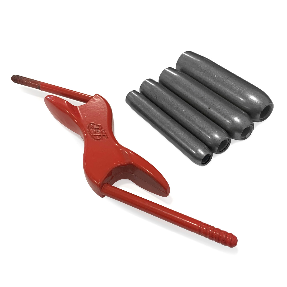 Barrel Jointer 4 Size Set. The contractor-grade QLT Barrel Jointer set includes four popular sizes, all adding a smooth look to the joint. The threaded barrels are easy to change and make for a simple process. Available from Speedcrete, United Kingdom.