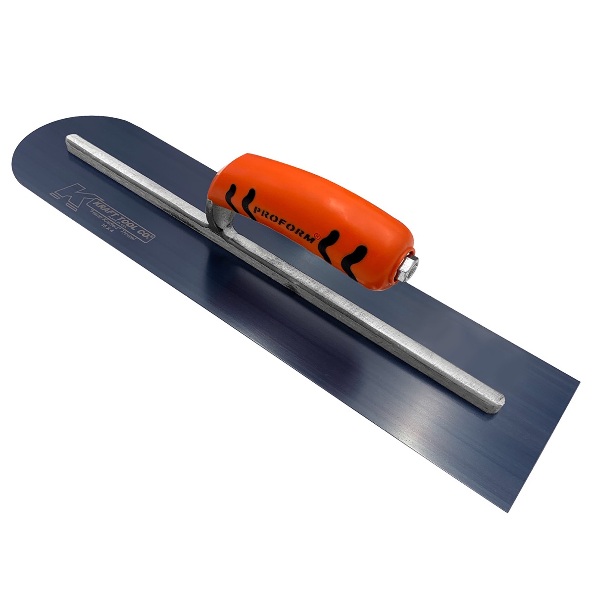 Blue Steel Concrete Trowels | Round-Square