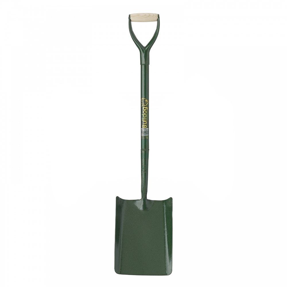 Solid forged shovel from one piece of steel to give maximum strength. The taper blade style spade makes breaking into aggregate easier every time. These shovels are used on construction sites and are available from Speedcrete, United Kingdom.