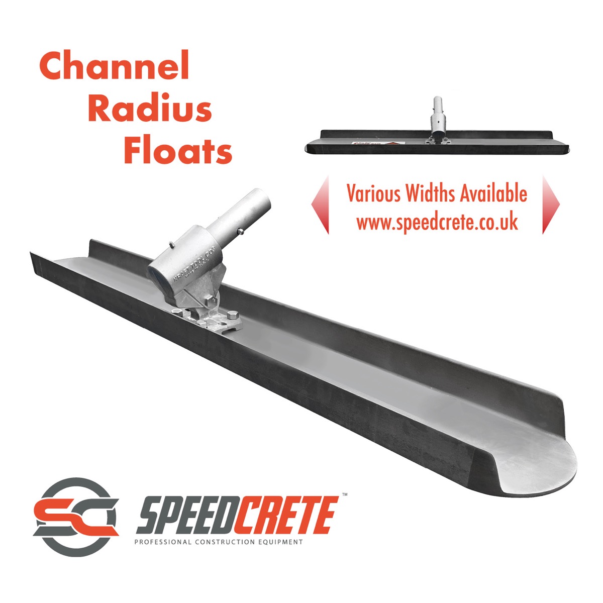 Channel Radius Float Blade Only