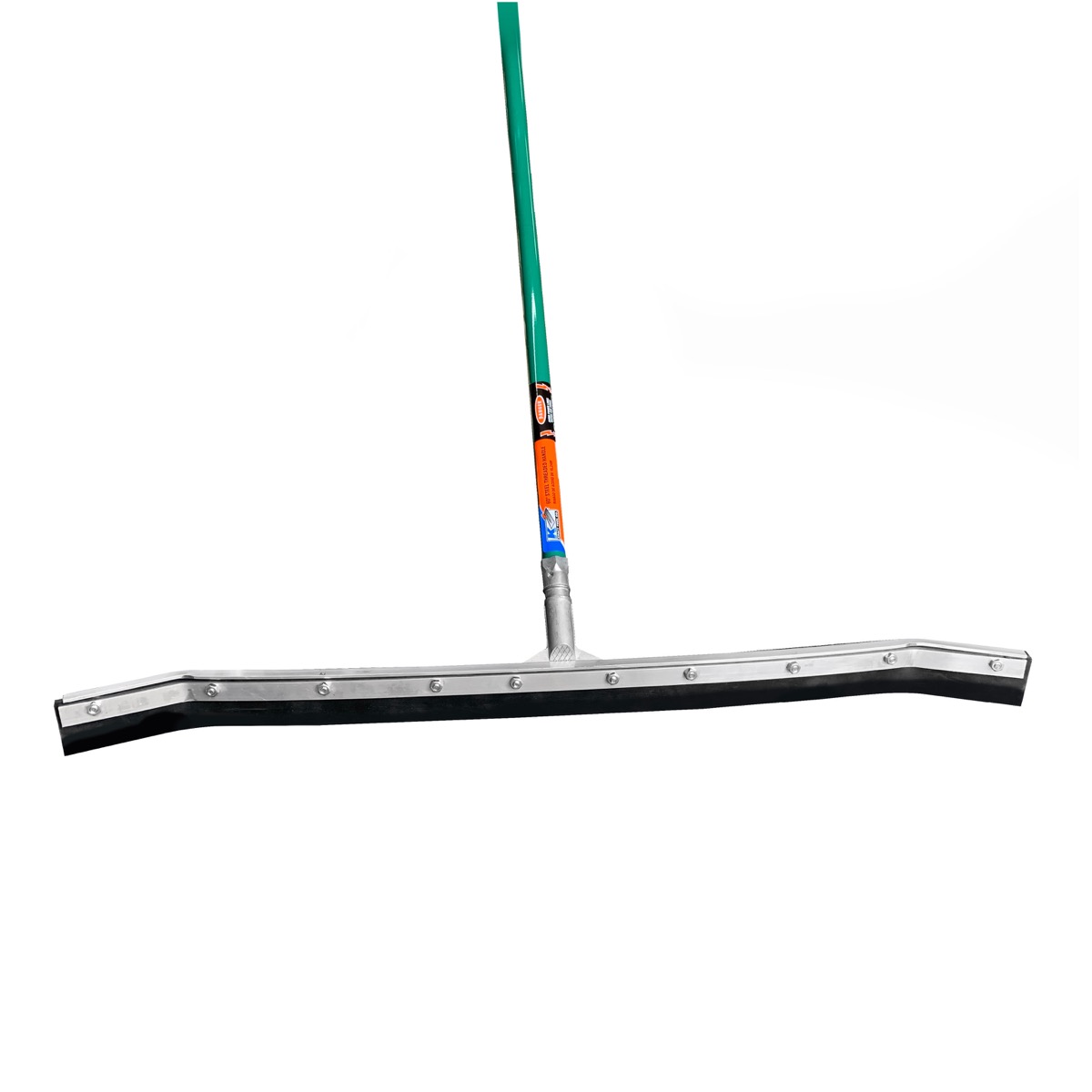 This Curved Edge Squeegee has a 36" / 900mm head size and is used to move fluid to the desired location on floors. Popular with concrete grinding and polishing specialists for applying coating stages. Available from Speedcrete, United Kingdom.