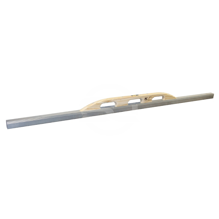 Buckaroo™ Straightedge with Level Vial Handle, this magnesium blade with wooden handles straight edge is available from Speedcrete, United Kingdom in various lengths.