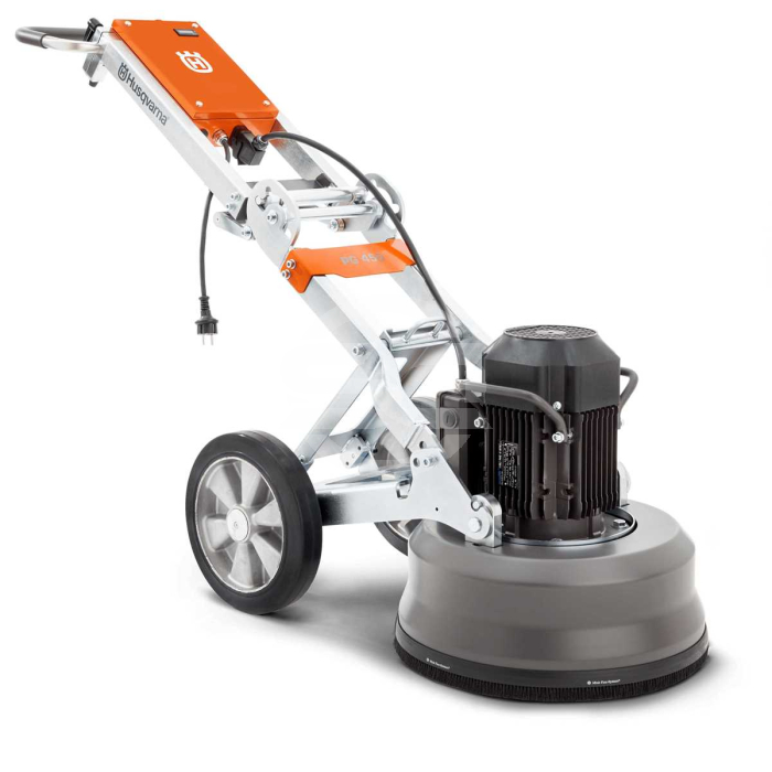 PG 450 is a versatile and user-friendly planetary floor grinder. Perfect for a wide range of applications, e.g. coating removal, concrete grinding and concrete polishing.