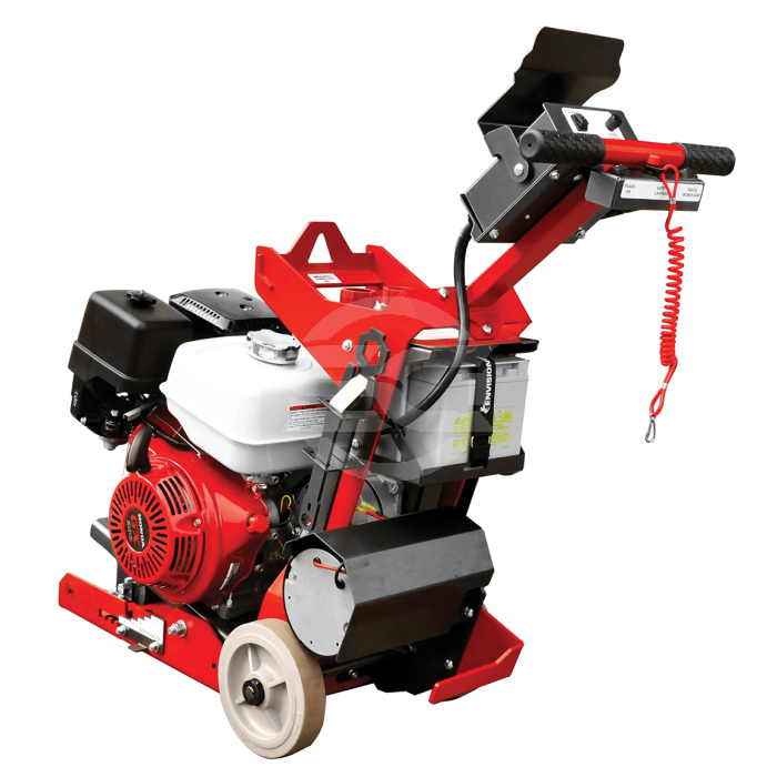 The Soft cut concrete floor saw available from Speedcrete, United Kingdom. These soff cut saws are petrol powered and can cut 3 inch deep expansion joints in concrete for early entry sawing.