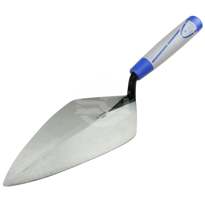 W.Rose Wide London Brick Trowel 11 x 5-5/8" with Proform Grip. W.Rose have been manufacturing Brick Trowels for over 200 years and renown for exceptional build quality and durability.