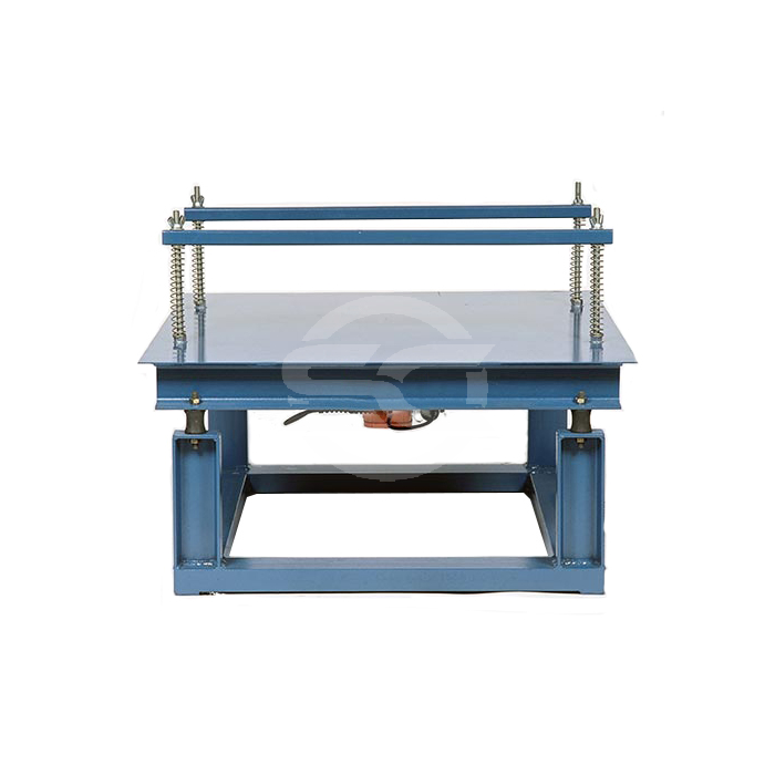 Vibrating tables for concrete testing. Testing the quality of a concrete surface is a very important to the construction professional to guarantee the strength of the concrete. Available from Speedcrete, United Kingdom.