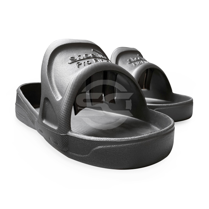 Float finishing shoes are designed to keep marks off the concrete. These flat shoes have a super smooth finish so when operating a float you can move across the surface making minimal grip marks. Available from speedcrete, United Kingdom.