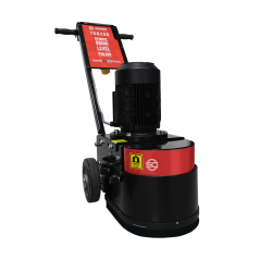 This heavy duty single head floor grinder has a flexible grinding head to ensure maximum usage of the diamond bonded discs on the surface. Available from Speedcrete, United Kingdom in Petrol and Electric 110v versions.