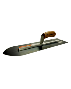 20" x 4 1/2" Elite Series Five Star™ Blue Steel Pointed Sword Trowel with Cork Handle