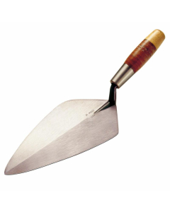 W.Rose Wide London Brick Trowels Leather Handle