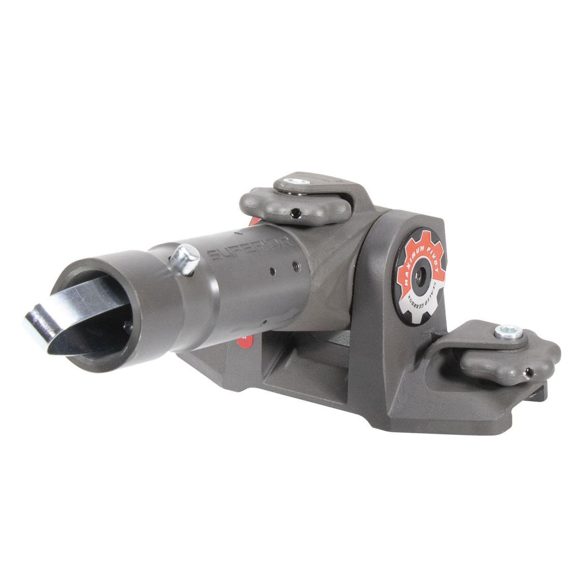 The Gen3 ProTilt™ with QAS Male Mounting Plate is a die-cast aluminum design with a gear-driven pivot tensioner that easily adjusts and locks to the Finisher’s desired angle. Concrete experts Speedcrete, United Kingdom.