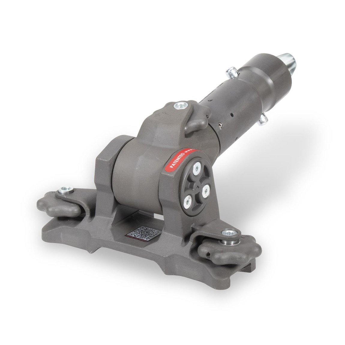 The Gen3 ProTilt™ with QAS Male Mounting Plate is a die-cast aluminum design with a gear-driven pivot tensioner that easily adjusts and locks to the Finisher’s desired angle. Concrete experts Speedcrete, United Kingdom.