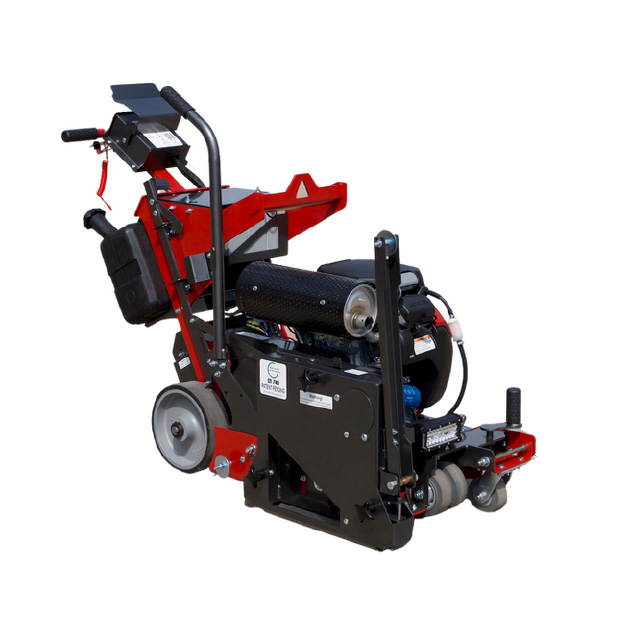 The GS-700 Self Propelled Early Entry Floor Saw can cut a 4 inch depth using a 14 inch blade. This floor cutter uses Diamond blades to create expansion joints to prevent damage caused by shrinkage. Available from Speedcrete, United Kingdom.