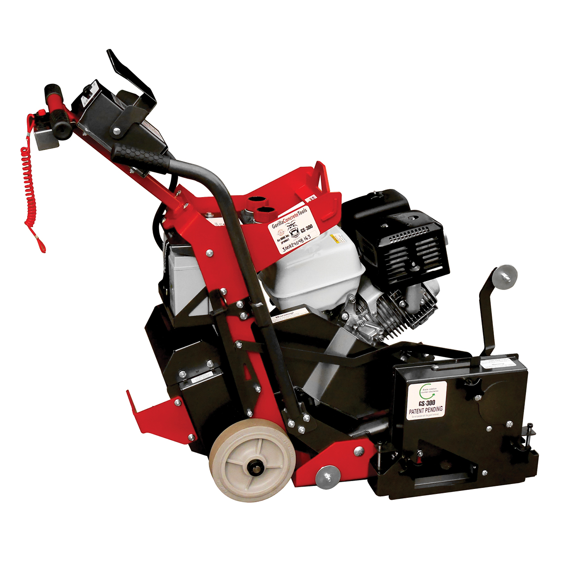 The Soft cut concrete floor saw available from Speedcrete, United Kingdom. These soff cut saws are petrol powered and can cut 3 inch deep expansion joints in concrete for early entry sawing.