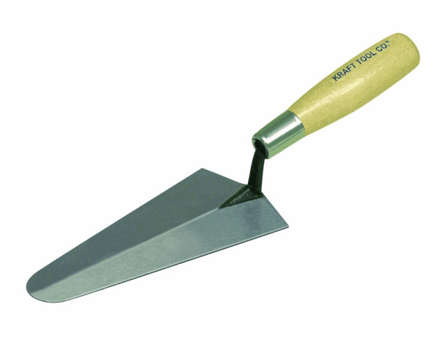 These Gauging Trowels small trowels are made from one piece of forged steel and are extremely durable. Typically used for tight areas and areas of detailed work such as the area around stands and corners. Available from Speedcrete, United Kingdom.