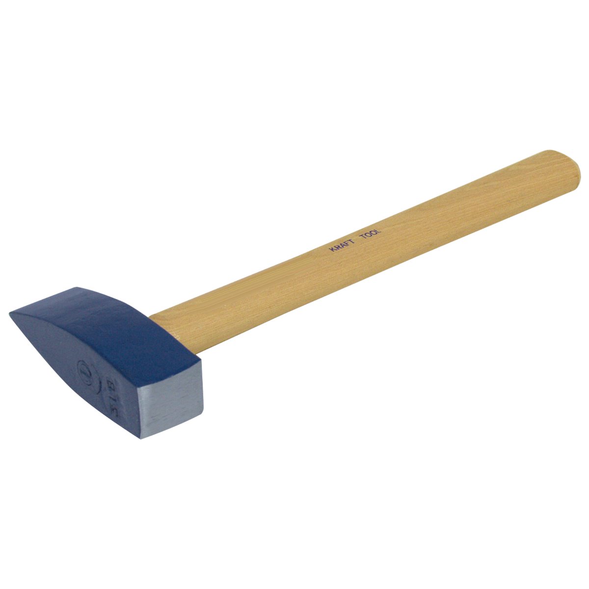 Wooden replacement handle fits on the head of the Kraft Tool Co.® Stone Mason's Hammer (BL334). Available from Speedcrete, United Kingdom.