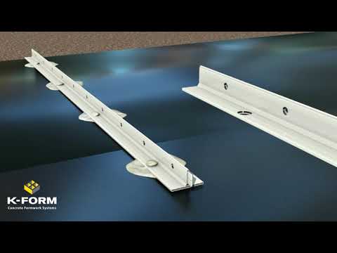 K FORM K135 Screed Rail