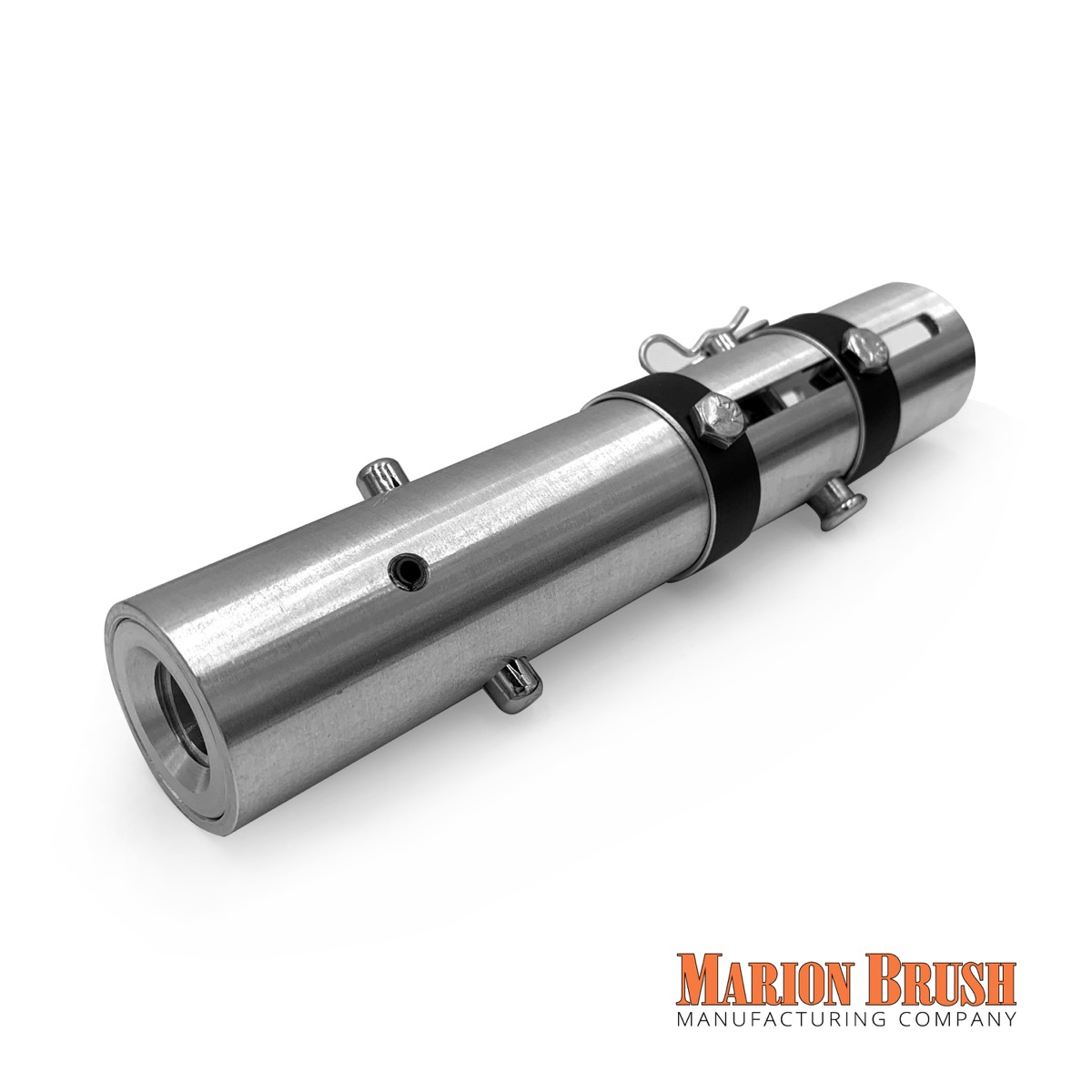 This Marion Brush Multi-Use Adapter is designed to be used with Marion's Chameleon finishing brush for an adjustable push-pull angle adjustment which allows the brush to make the correct pressure contact with the concrete. It can also be used for converti