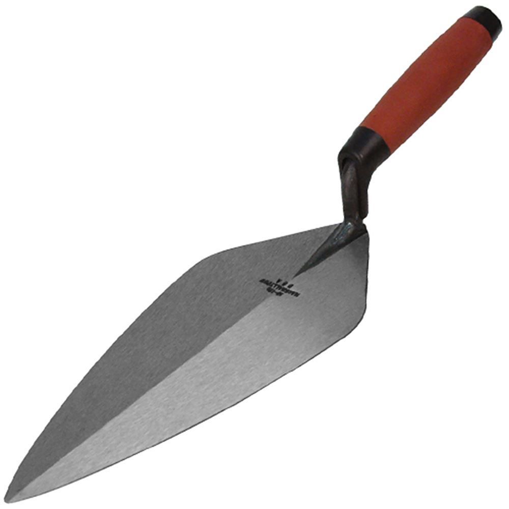 MARSHALLTOWN Brick Trowels are designed for durability and offers professional grade quality to help you complete all functional or decorative brick, block, and stonework. Like our other Masonry Trowels, each Brick Trowel is forged from a single piece of 