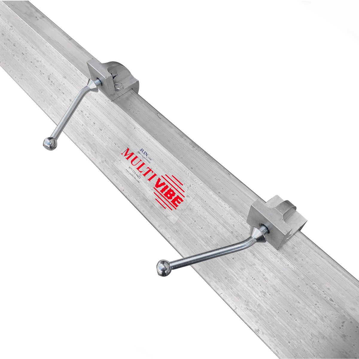 Multivibe free screeding bars are the most reliable on the market. These concrete floater bars fit onto a petrol powered Multivibe or a battery powered Atom Screed. Available from speedcrete, United Kingdom.