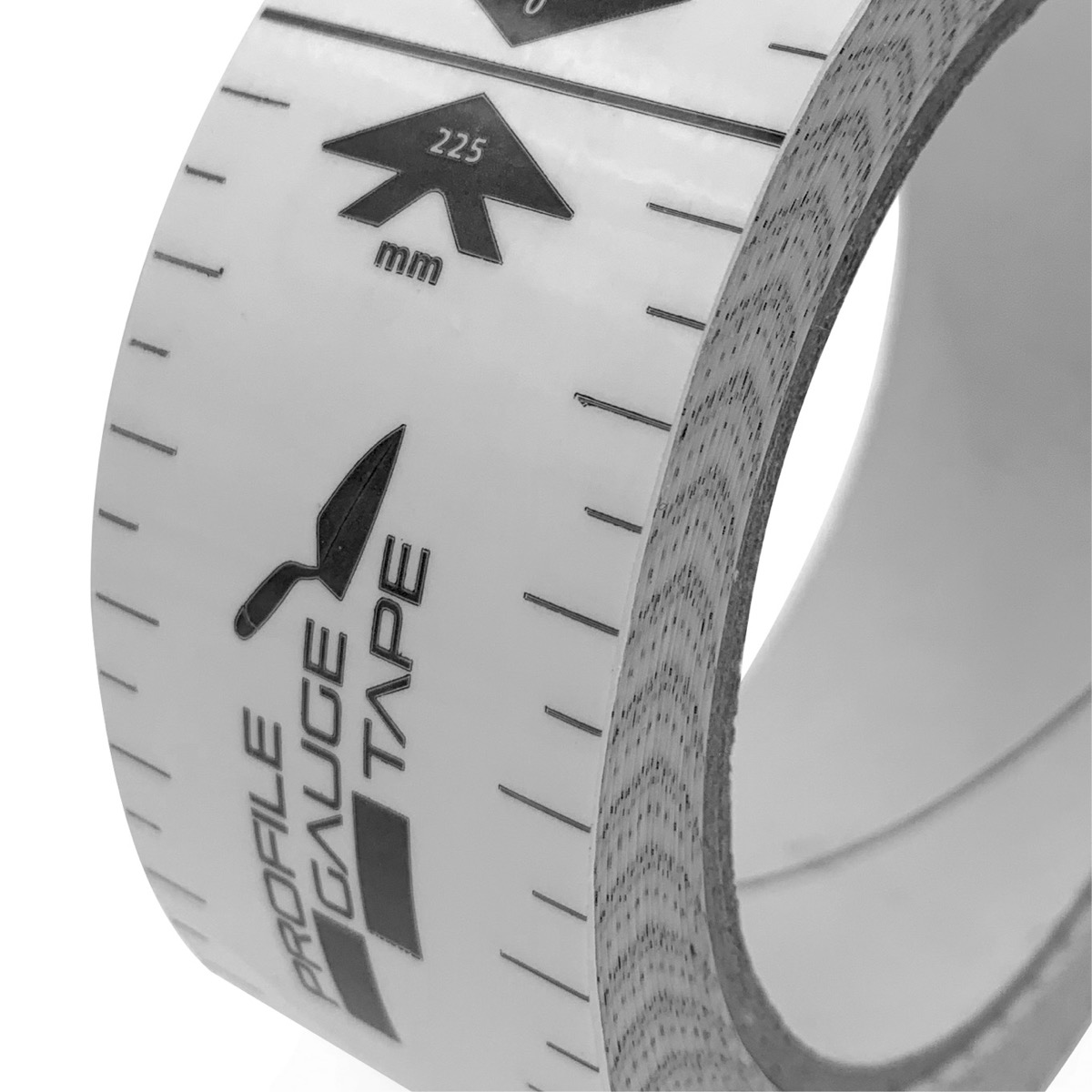 Profile Gauge Tape a bricklayers tool for accurate measuring. Available from Speedcrete, United Kingdom. Order online.