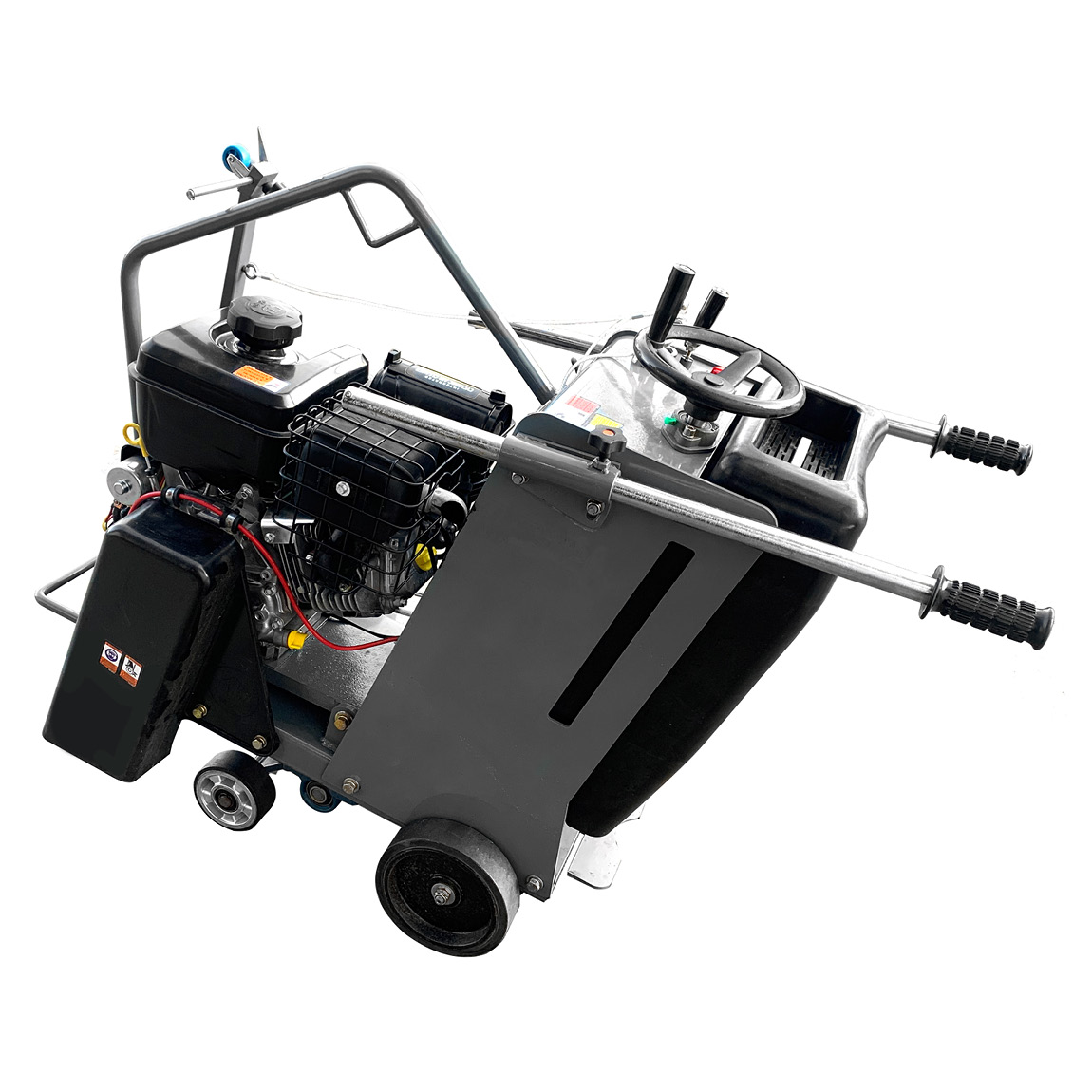 This Floor Saw is designed to cut concrete to a maximum depth of 190mm. This self propelled floor saw is powered by a petrol Vanguard which produces 14 horse power. Available from Speedcrete United Kingdom.