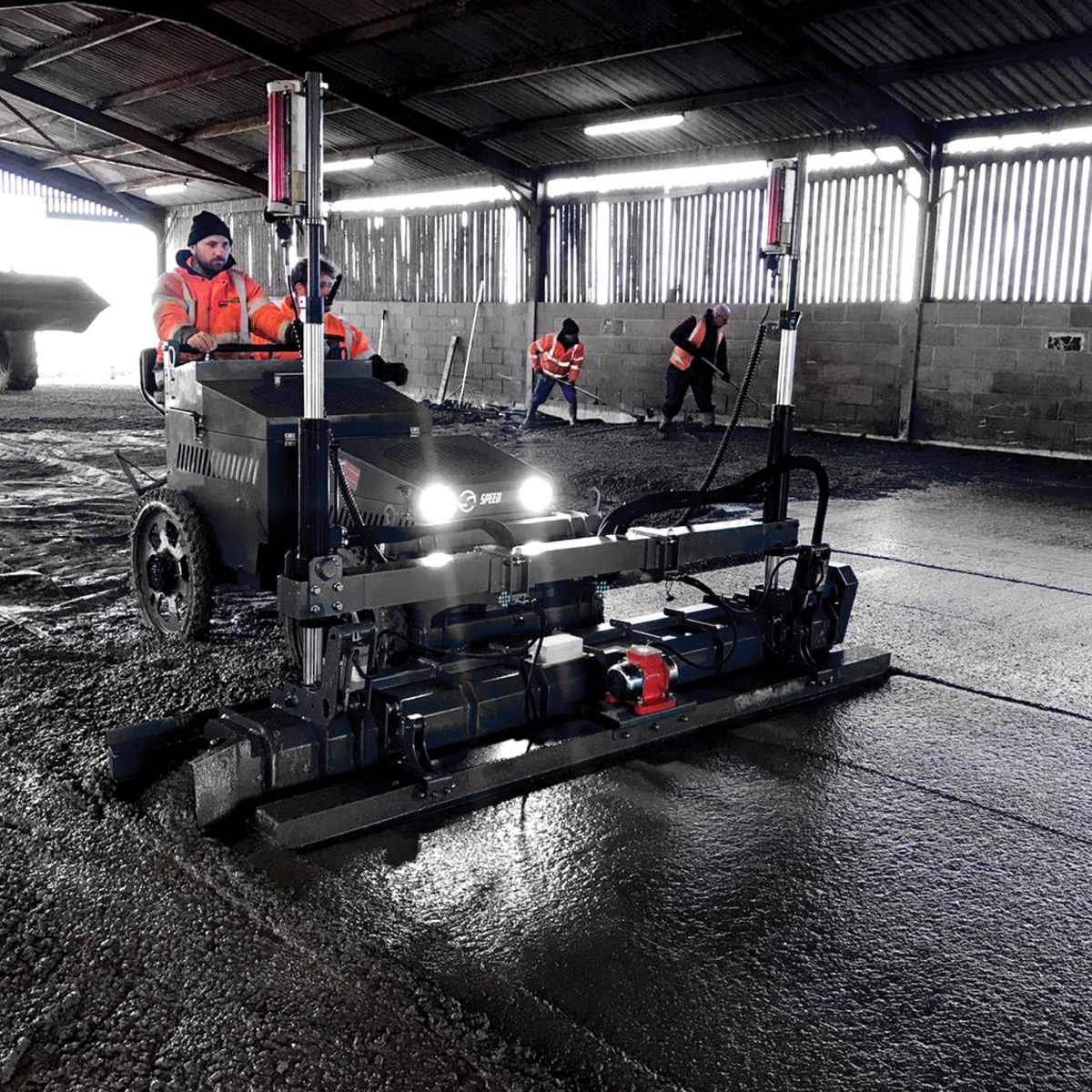 Hire Laser Controlled Screed