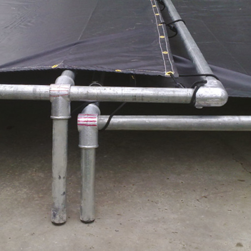 If you are laying concrete in rainy or hot conditions these specially designed Tents offer protection from what could be a very costly situation. Protect the concrete from rain and intense sunlight. available to hire or buy from Speedcrete, United Kingdom