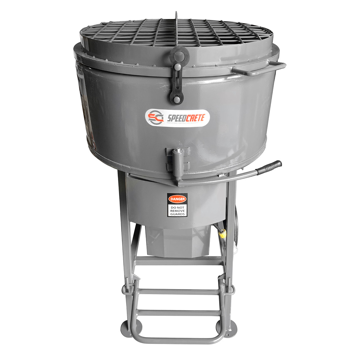 The resin forced action screed mixer offers meticulous blending and unparalleled performance. Resin Bound mixing can be achieved with 110v power. Available from Speedcrete, United Kingdom.