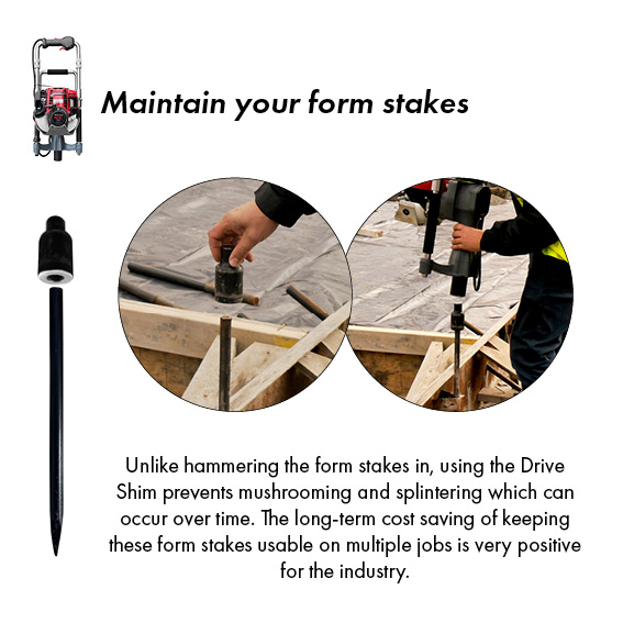 Ensure your concrete form work is efficient & safely conducted with the Stake Driver and Jackjaw combo for placing & removing form stakes. These tools come with a purpose build cart for moving across site. Available from Speedcrete, United Kingdom.