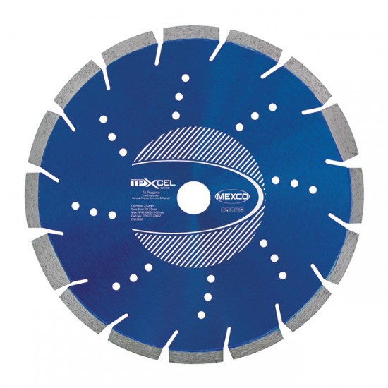 400 mm Mexco Tri-Purpose XCEL Diamond Blade