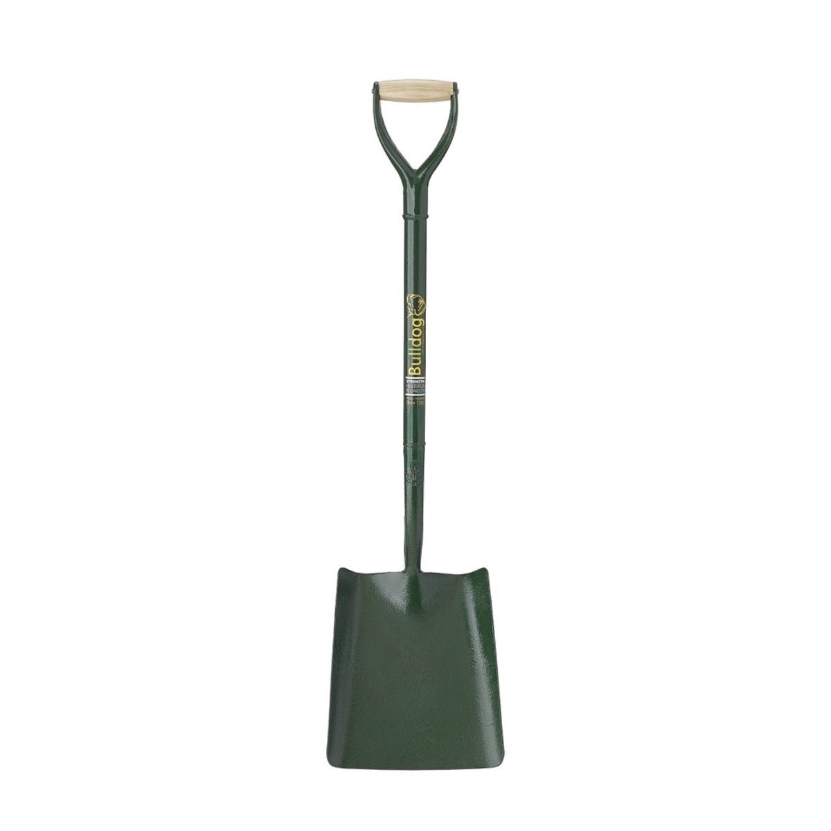 Solid forged from one piece of steel to give maximum strength, this shovel is designed to be the work horse of the contractors range. The square shaped blade enables the shovel to take a maximum load every time. These construction site ready spades are av