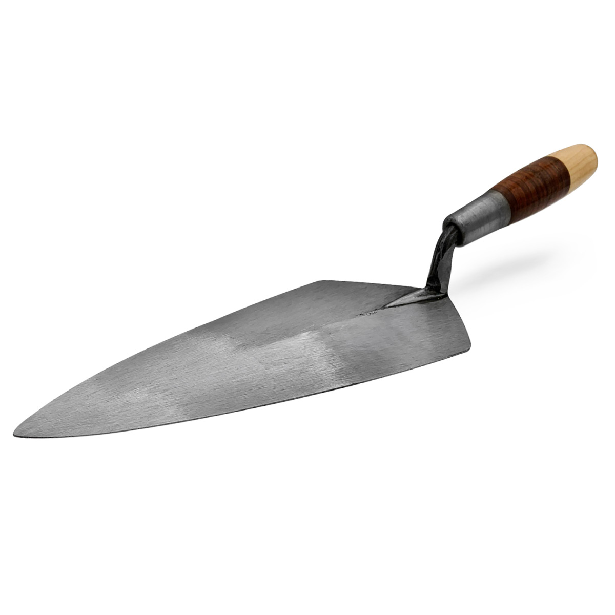 W.Rose trowels are made from a single piece of forged steel. These Wide heel W.Rose trowels with leather handles are now available to purchase in the United Kingdom via the online shop at Speedcrete.