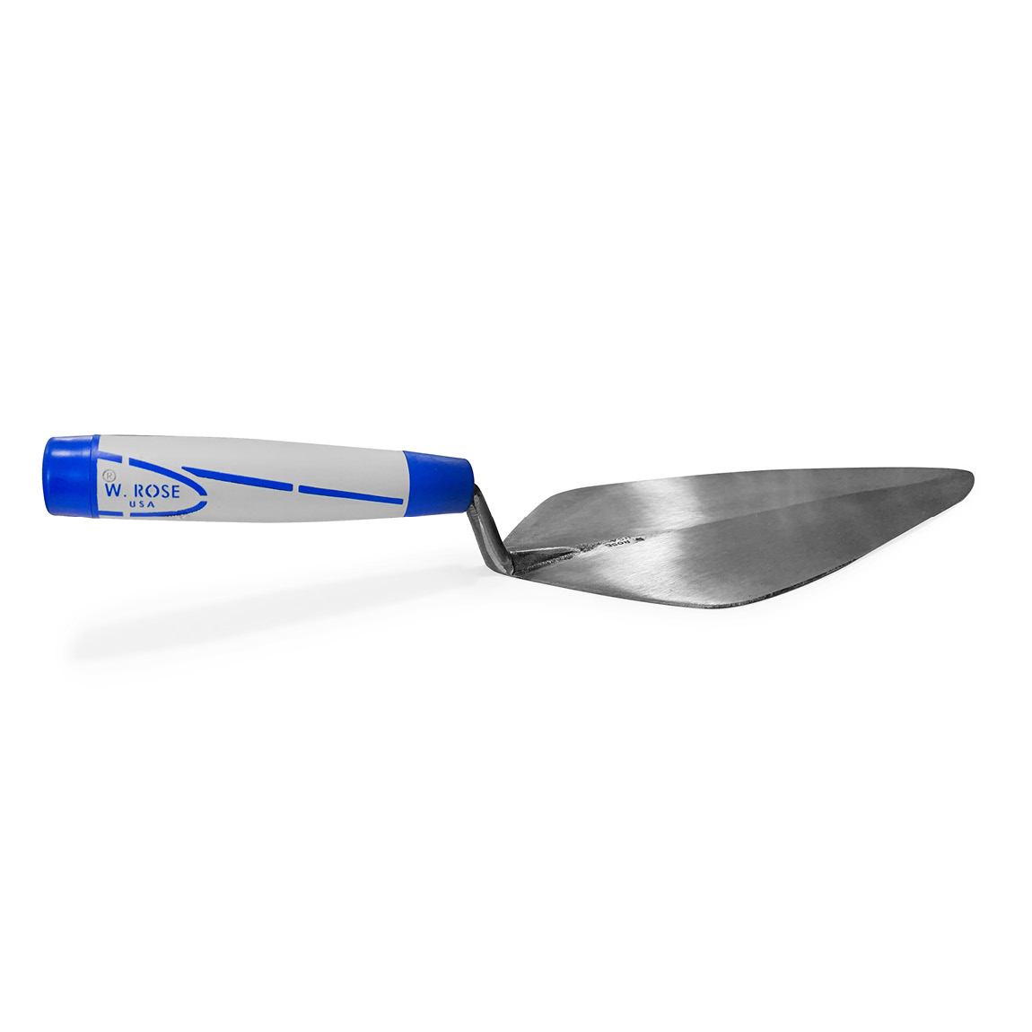 Wide London brick trowel from W.Rose c/w Proform handle. various sizes available. The blade and shank are forged from a single piece of uniquely formulated carbon steel for extra toughness and consistency. Available from Speedcrete, United Kingdom.